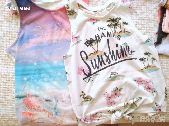 Голям лот летни дрешки 8-9 г -39 лв, снимка 2 - Детски тениски и потници - 47723391