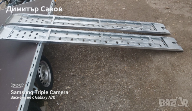 2 броя чисто нови пътеки за платформа до 3.500кг., снимка 4 - Ремаркета - 52009760