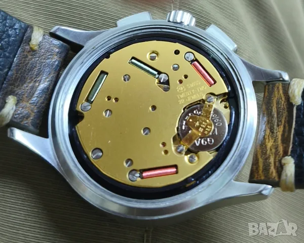 ПРОДАВАМ РЯДЪК ВОЕНЕН ПИЛОТСКИ ХРОНОГРАФ - HAMILTON KHAKI, снимка 6 - Мъжки - 55804789