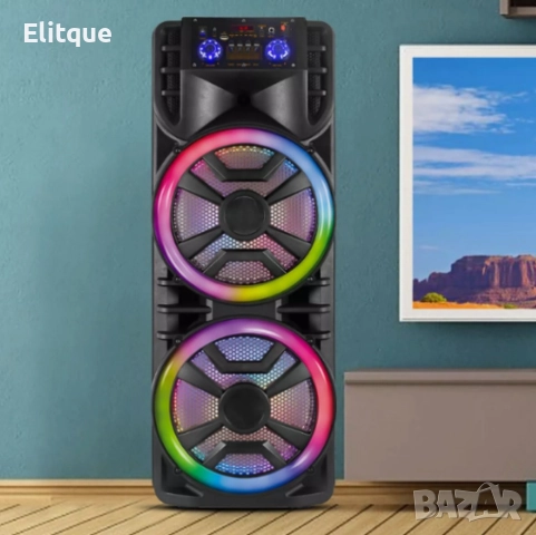 Караоке тонколона с два високоговорителя 2х12 инча XH-1689