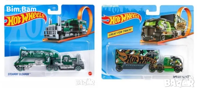 Камион Hot Wheels - STEAMIN' GLEAMIN' / Speed -Mattel - различни модели