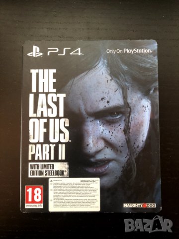 The Last of Us Part II with Limited Edition Steelbook PS4 (Съвместима с PS5), снимка 1