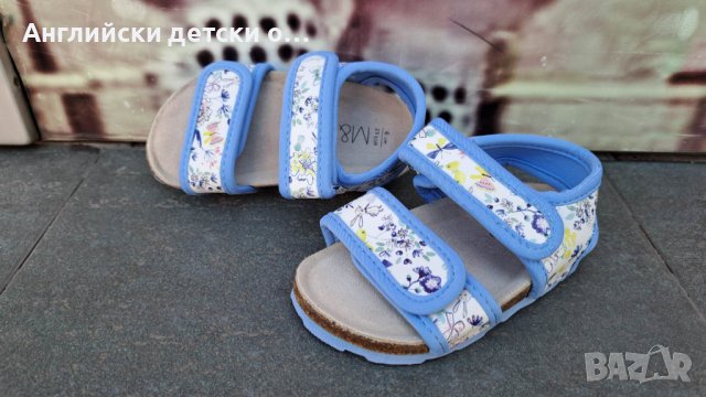 Английски детски сандали с естествена кожа-M&S, снимка 5 - Детски сандали и чехли - 41064279