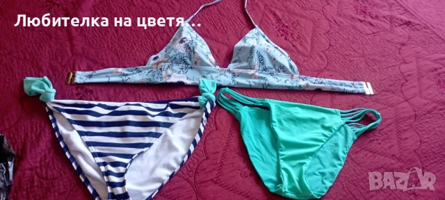 бански половинки и цели и парео два броя С- М - Л , 15 лв за брой