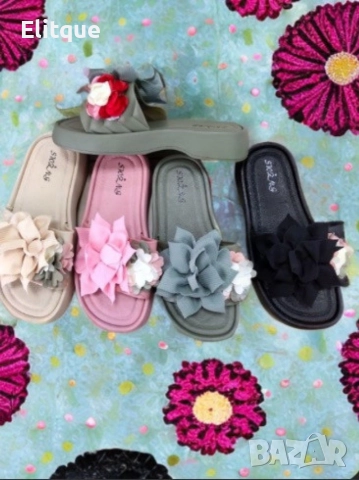 Дамски плажни чехли със свеж интересен дизайн, подходящи за ново летно приключение., снимка 2 - Чехли - 52871969