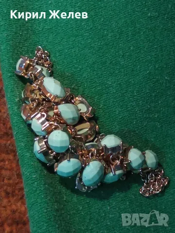 ЕФЕКТНА ЗЛАТИСТА ВИНТИДЖ АРТ СТИЛ ОГЪРЛИЦА КОЛИЕ 47326, снимка 13 - Колиета, медальони, синджири - 47309100