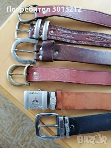 Мъжки колани ест.кожа.