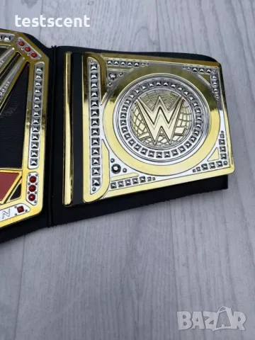 Шампионски пояс WWE World Heavyweight Championship световната титла в кеча Mattel детски belt колан, снимка 4 - Други - 48495444