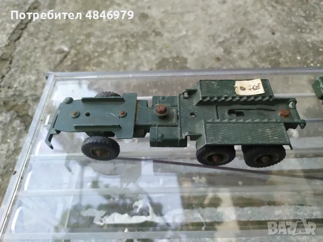Лот стари военни играчки/танкове/камиони, снимка 6 - Колекции - 55980375