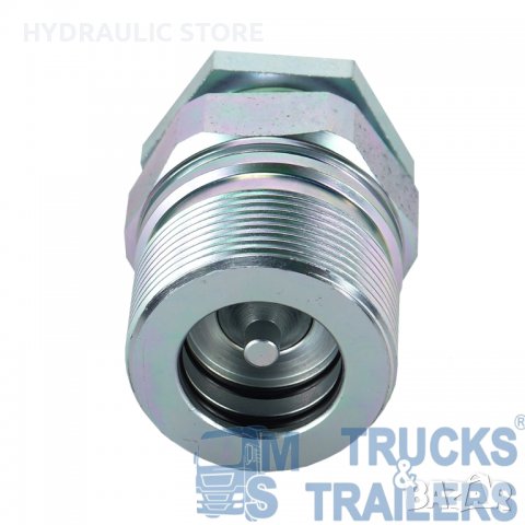 Бърза бръзка HYVA 1” мъжка, снимка 3 - Части - 35729209
