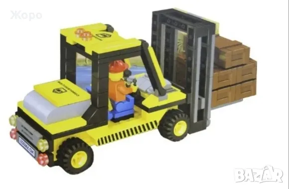 Конструктор електрокар от серията сити 180 елемента 023095, снимка 8 - Конструктори - 48299533