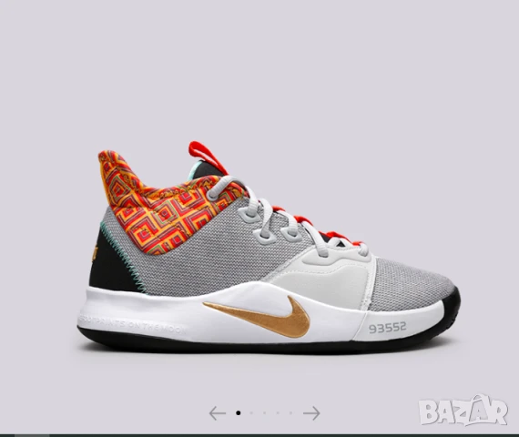 маратонки Nike PG 3 BHM Multicolor номер 44 ,5-45 - Пол Джордж, Jordan Kobe, снимка 4 - Маратонки - 50526498