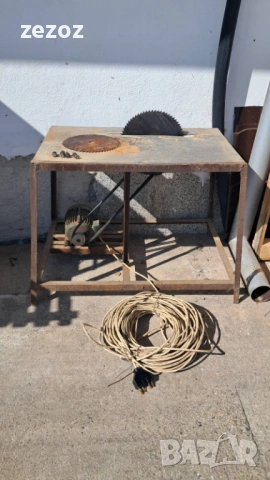 Трифазен циркуляр за дърва