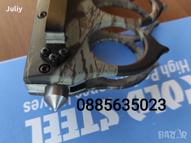 Боен нож /бокс/ Cold Steel 1918.U.S, снимка 4 - Ножове - 36084246