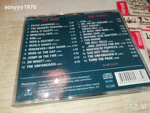 METALLICA-ДВА ДИСКА 2602251156, снимка 7 - CD дискове - 49282317