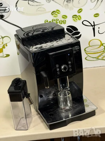 Кафемашина кафе автомат delonghi smart cappuccino с гаранция, снимка 3 - Кафемашини - 55997113