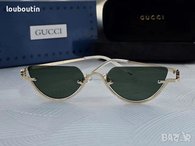 GUCCI 1:1 дамски слънчеви очила 3 цвята, снимка 8 - Слънчеви и диоптрични очила - 48030118