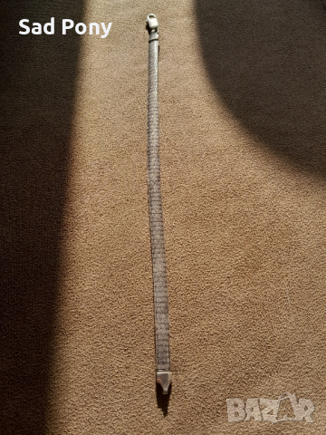 Стара сребърна гривна 925 , снимка 2 - Антикварни и старинни предмети - 44823888