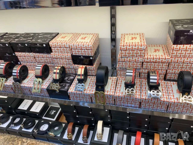 колани от естествена кожа в кутия Dolce&Gabbana louis vuitton guess gucci , снимка 7 - Колани - 51271494