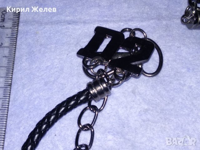 D-2 ФЕШЪН РОКАДЖИЙСКИ СТИЛ ВЕРИЖКА за КОЛАН МЕТАЛ и ЕКО - КОЖЕНА ОПЛЕТКА 35382, снимка 9 - Други - 41837088