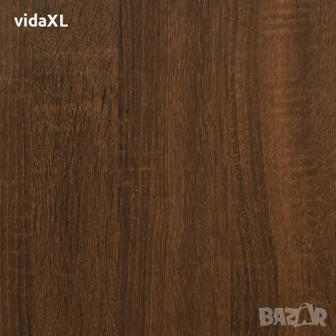 vidaXL Етажерка за книги кафяв дъб 160x28,5x136,5 см инженерно дърво, снимка 9 - Етажерки - 56148072