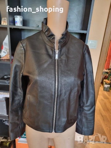 Дамско кожено яке Claudie Pierlot Paris, размер 38, снимка 2 - Якета - 51864202