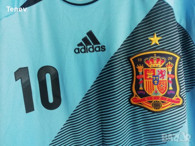 Spain Cesc Fabregas Adidas оригинална рядка футболна тениска фланелка Испания Фабрегас , снимка 3 - Тениски - 41471713