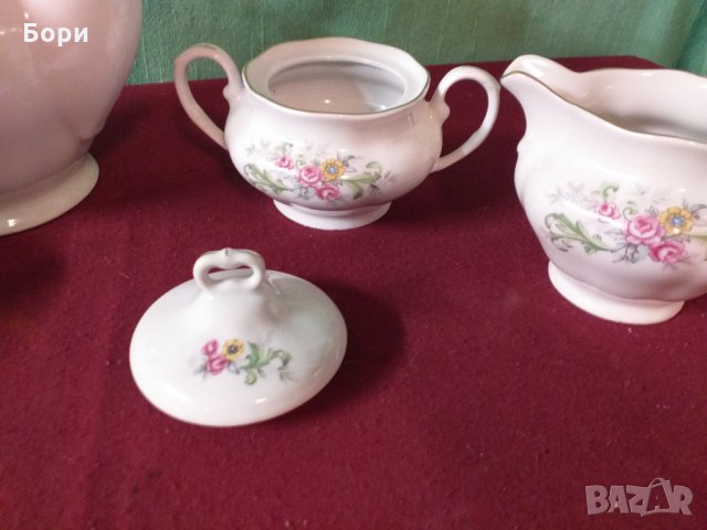 Фин Порцелан к-т за чай, снимка 13 - Чаши - 34496444