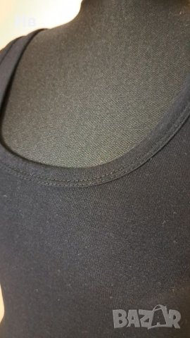 Черна изчистена рокля Madonna , снимка 3 - Рокли - 39554348