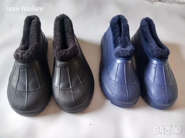 ЧИСТО НОВИ зимни гумени галоши с топла подплата, Номер 41/42 – 2 ЦВЯТА!