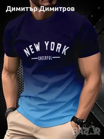 Тениски летни размер XL 52-10лв,3 броя за 25лв, снимка 8 - Тениски - 50143587