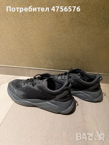 HUGO Спортни обувки с текстил, Черен/Тьмносив, снимка 2 - Маратонки - 53731965