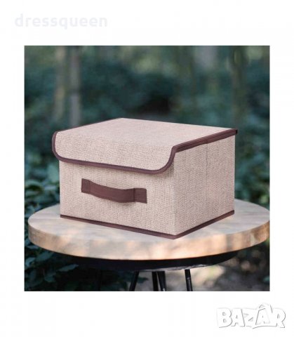 2855 Сгъваеми кутии за съхранение, комплект от 2 броя, снимка 6 - Кутии за съхранение - 34267947