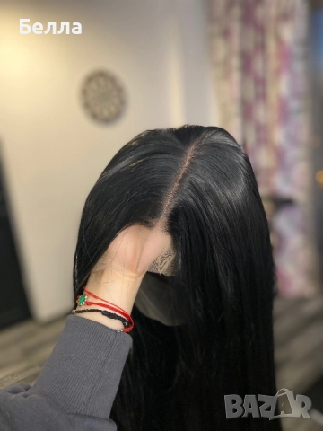 НОВА естествена перука! 100% високо качество, снимка 4 - Аксесоари за коса - 52068133