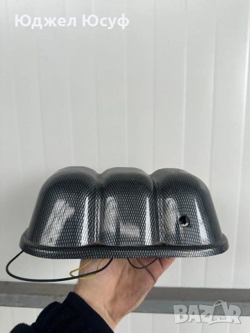 Тройна стойка с уреди за Nissan Patrol Y60 (Карбон), снимка 3 - Части - 53831266