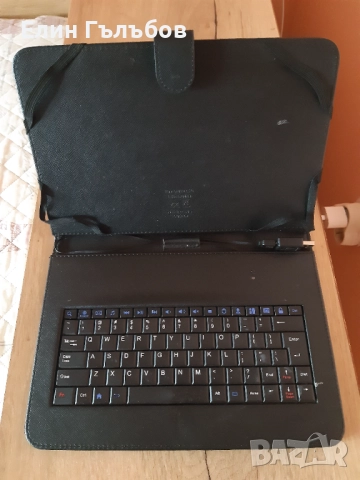 Калъф (кожен) за таблет с клавиатура, снимка 10 - Таблети - 52376344