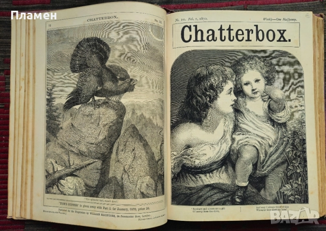 Chatterbox. Numbers 1-52 /1870/, снимка 9 - Антикварни и старинни предмети - 52320299