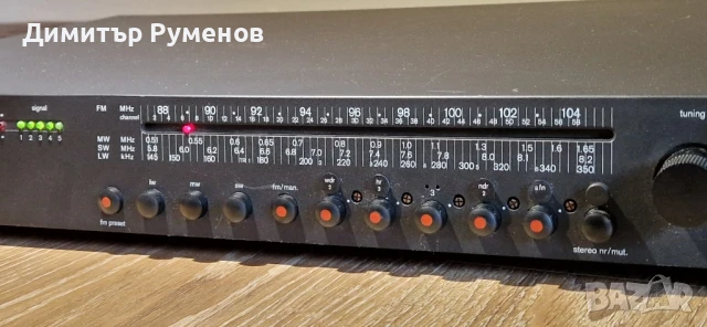 Тунер Braun T301, снимка 5 - Радиокасетофони, транзистори - 50687574