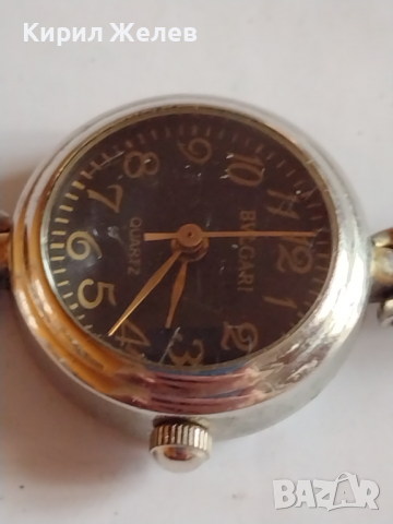 Дамски часовник BVLGARI QUARTZ много красив стилен дизайн - 23457, снимка 3 - Дамски - 36145745