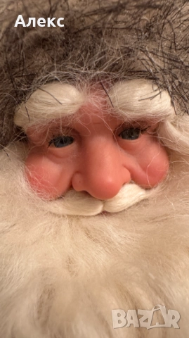 Винтидж Дядо Коледа с мигли:) Норвегия., снимка 5 - Декорация за дома - 52761565