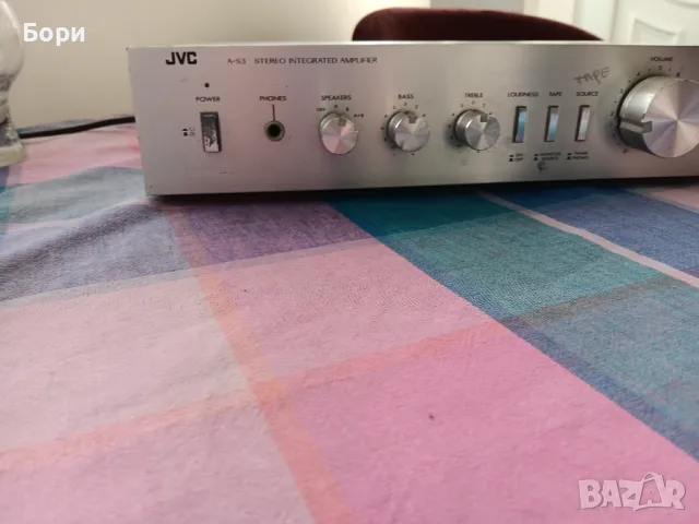 JVC A-S3 Усилвател, снимка 3 - Ресийвъри, усилватели, смесителни пултове - 48654165
