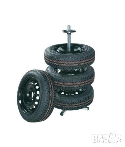 Стойка за съхранение на гуми и джанти от 13 до 16" цола