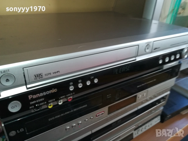 PANASONIC VIDEO//DVD RECORDER-ВНОС SWISS 1909251843, снимка 2 - Плейъри, домашно кино, прожектори - 51771736