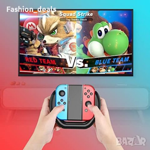 Нов Комлект Mooroer състезателен волан съвместим с Nintendo Switch/Switch OLED Joy/Деца Игра, снимка 3 - Други игри - 41261027