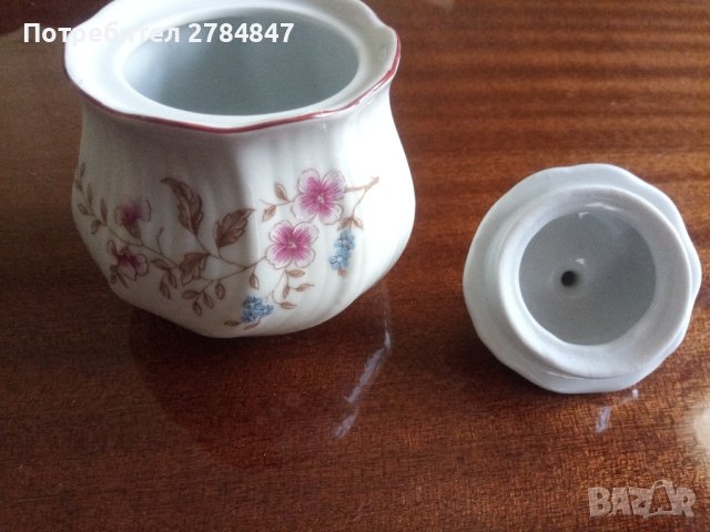 Порцеланова захарница от социализма , снимка 7 - Аксесоари за кухня - 44363931