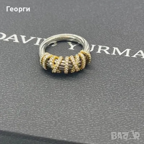 David Yurman оригинален пръстен, снимка 4 - Пръстени - 50262938
