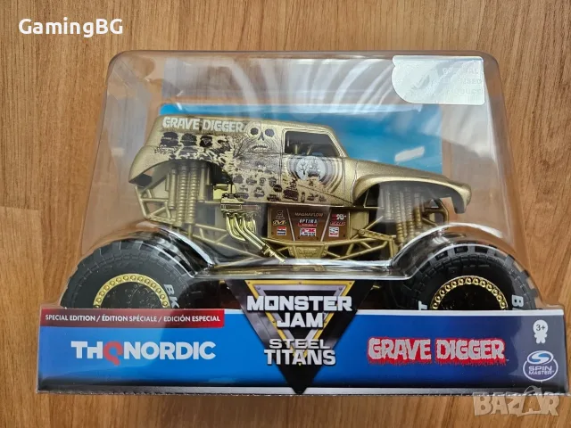 нова Monster Jam Steel Titans Collector' Edition играчка в кутията PS4, снимка 2 - Игри за PlayStation - 56208024