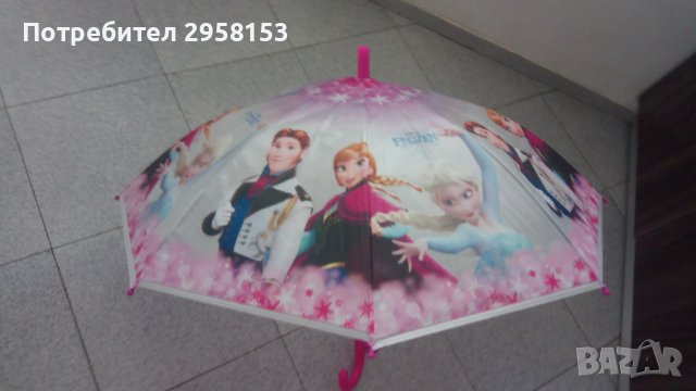 детски чадър елза и ана, снимка 4 - Чадъри - 42013779