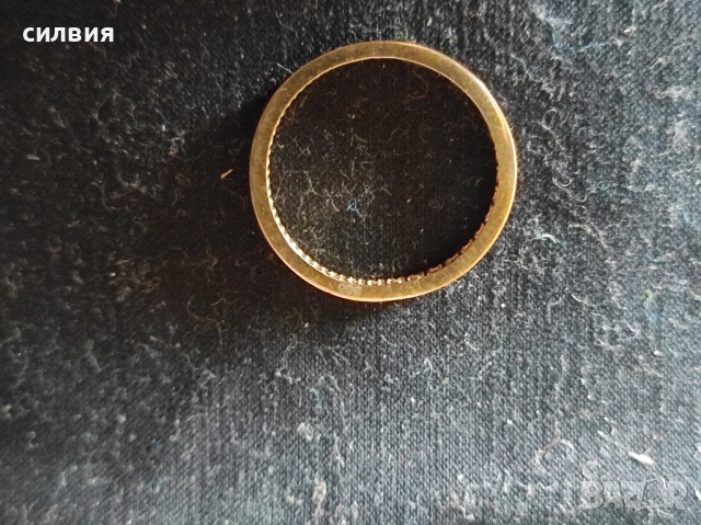 дамски златен пръстен , снимка 4 - Пръстени - 31608641