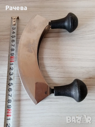 Нож за рязане на билки, снимка 2 - Ножове - 52644524